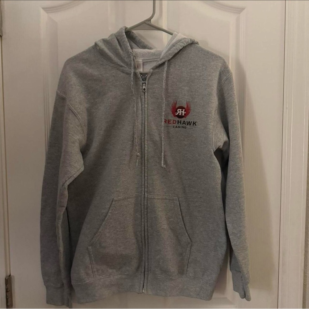Grey Redhawk Casino Jacket S